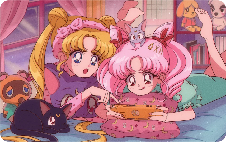 Sleepover Playing Games