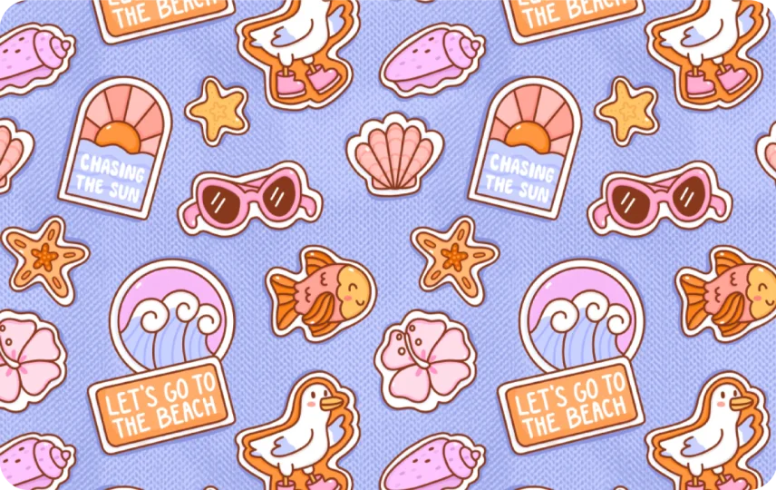 Patches Blue