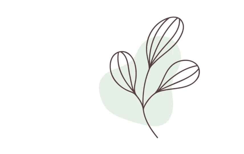 Leaf Doodle Green