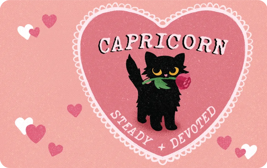 Capricorn cat love